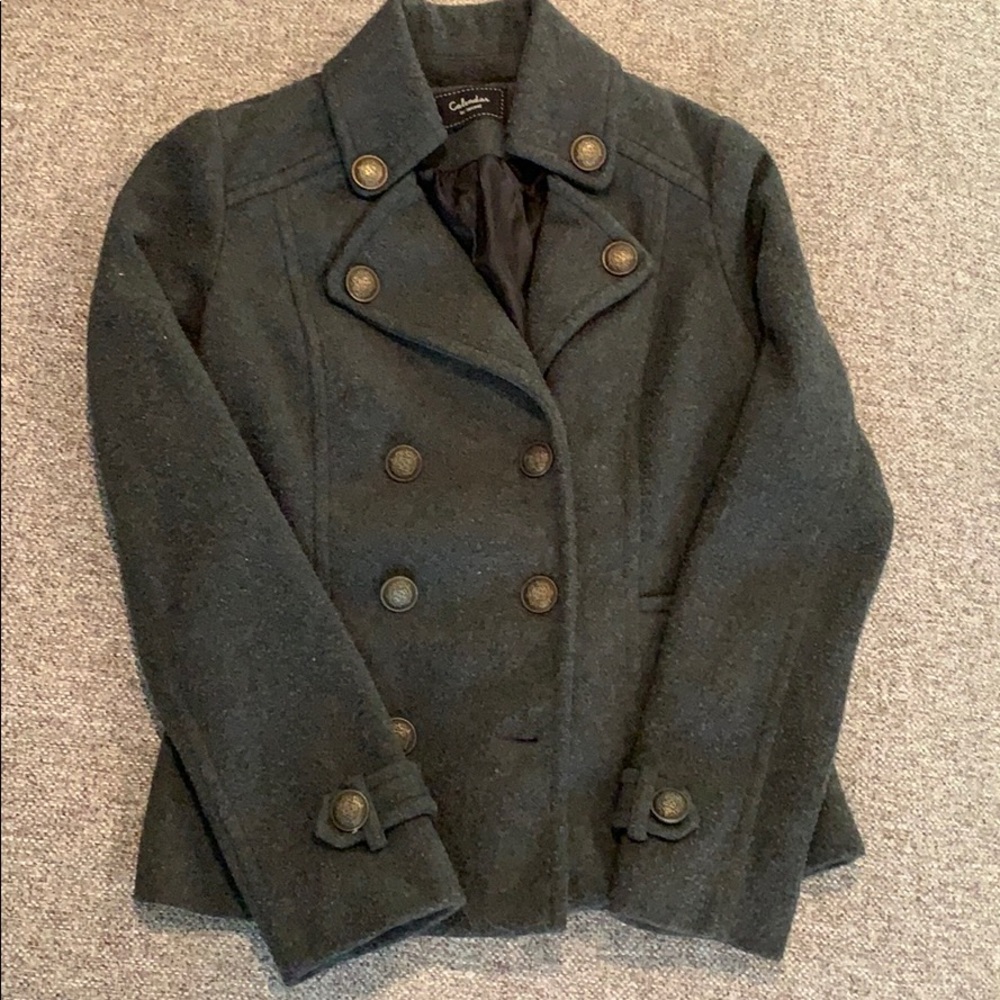 Fleece Peacoat